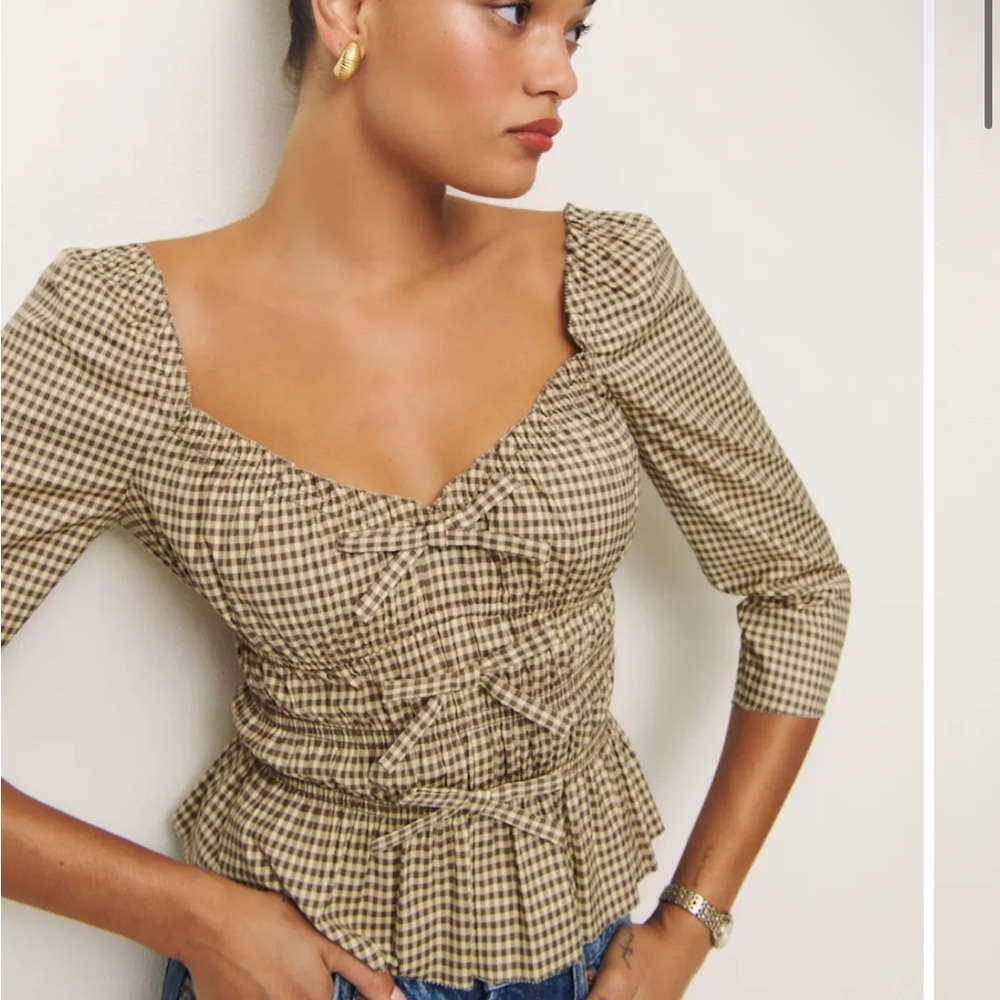 NWT Reformation Lauryn Top